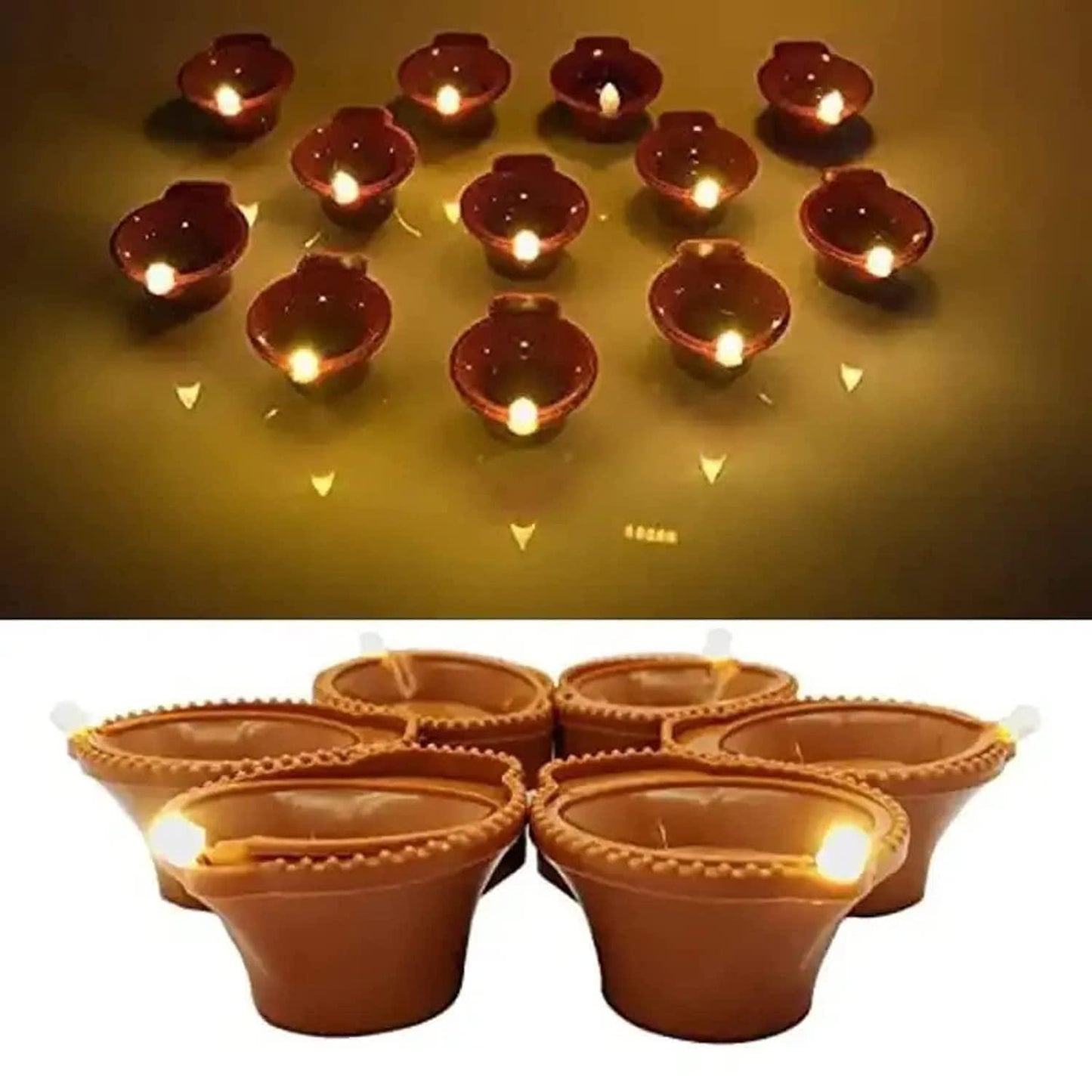 LED Light Water Sensor Diyas Plastic with, Ambient Lights